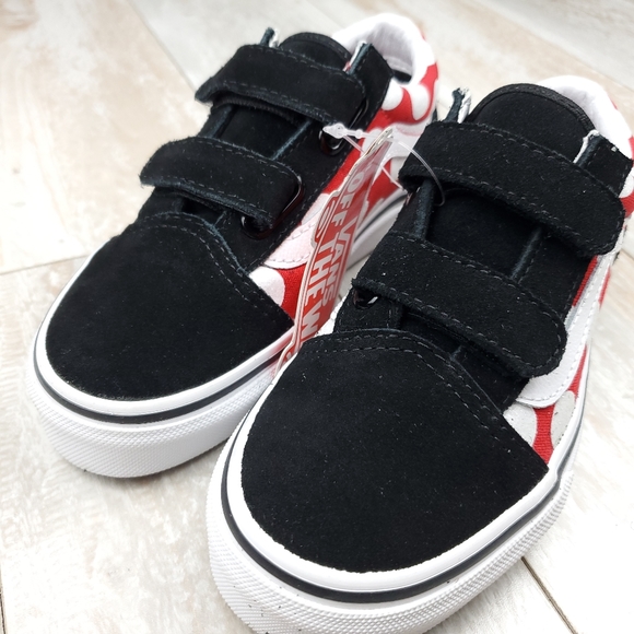 Vans Old Skool Velcro Polka-dot - Picture 2 of 7